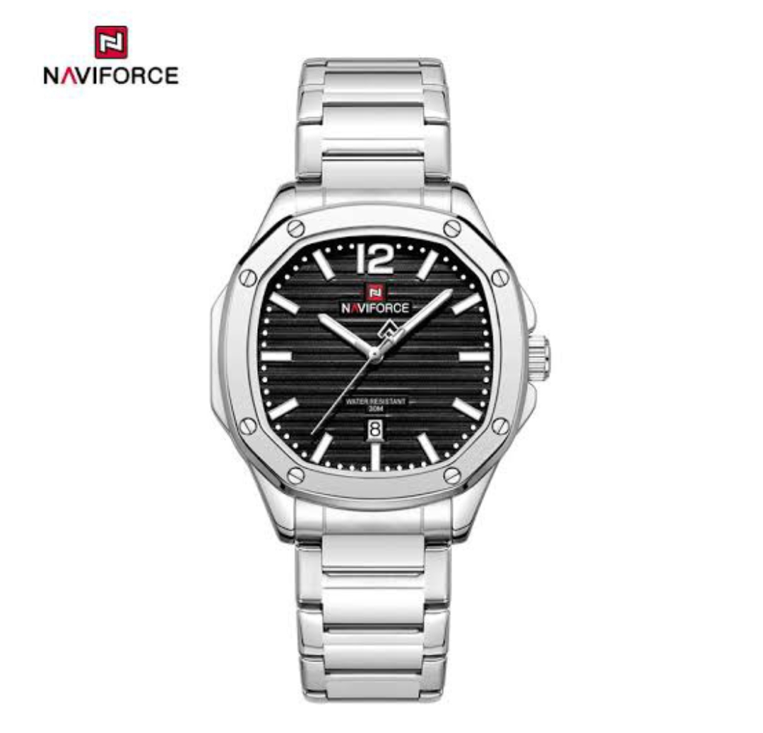 Naviforce 9243 Fashion Polygonal Watch