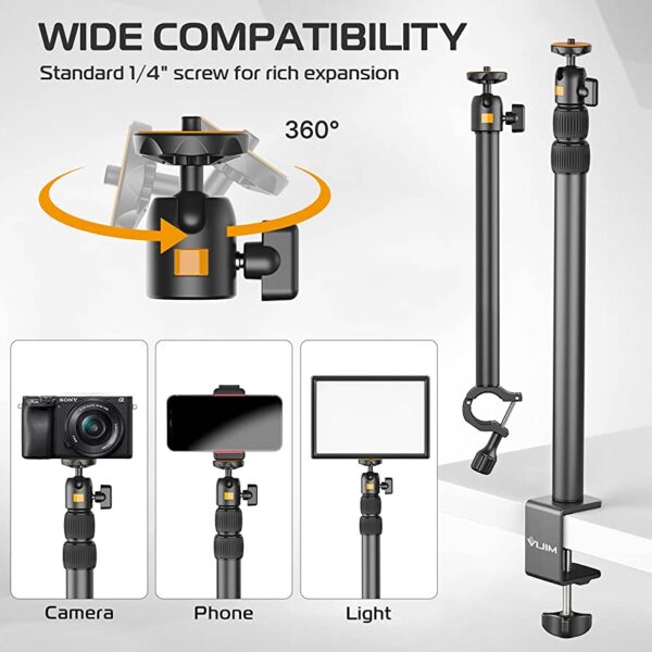 Desk Mount Stand for DSLR - Image 2